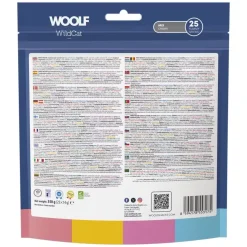 Woolf HundeSnacks og Kattesnack Woolf Wildcat Cream 25 stk - Mix af lækre kattegodbidder