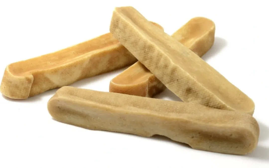 Yaki Dog Treats Yaki Original Himalaya Yak okse ost HundeSnack Gigant - ekstra lang tyggetid