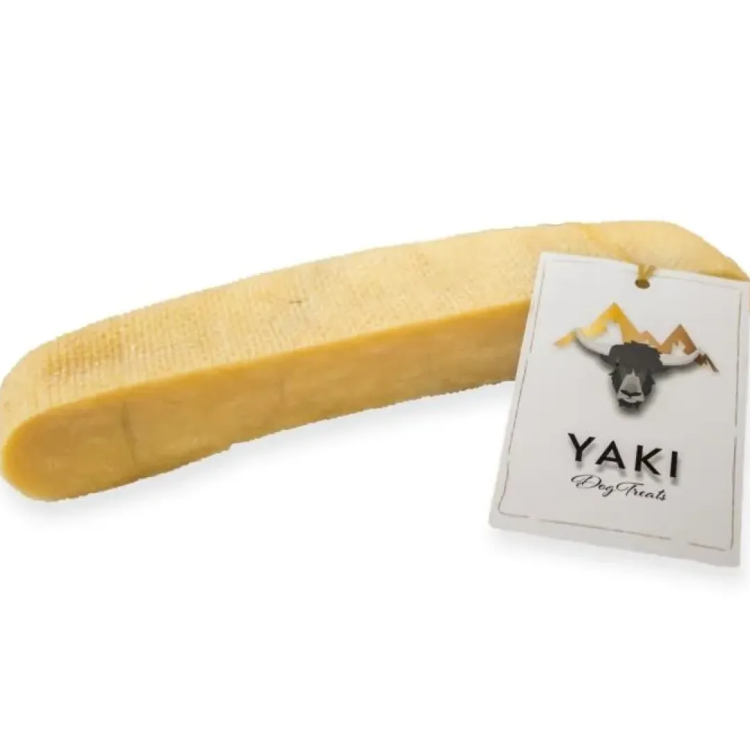 Yaki Dog Treats Yaki Original Himalaya Yak okse ost HundeSnack Gigant - ekstra lang tyggetid