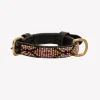Zinj Hundehalsbånd Zinj Ombima Pink halsbånd Micro Lang - pink mønster i mikroformat